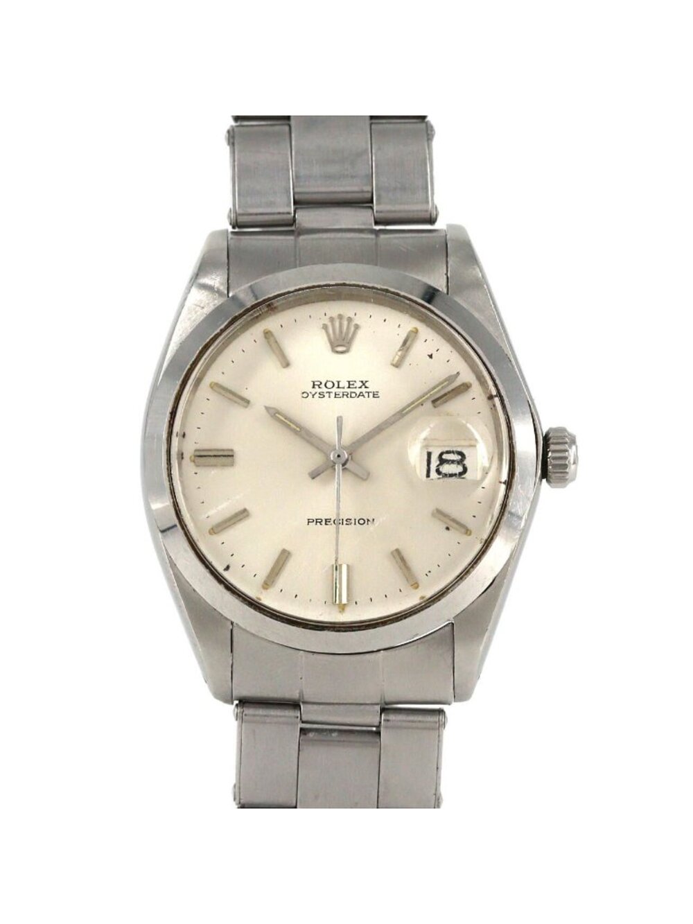 Rolex Oyster Date SS Manual Wind